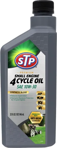 Miniatura 9 de STP Premium Aceite para motor pequeño de 4 ciclos, SAE10W-30 Aceite para motor pequeño, fórmula de cuidado del motor, reduce el desgaste