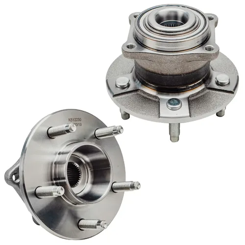 Miniatura 18 de Detroit Axle - Kit de cubo de rodamiento de rueda delantera FWD 2pc para Chevrolet Aveo Aveo5 Spark Pontiac G3 Wave Wave5, reemplazo del cojinete