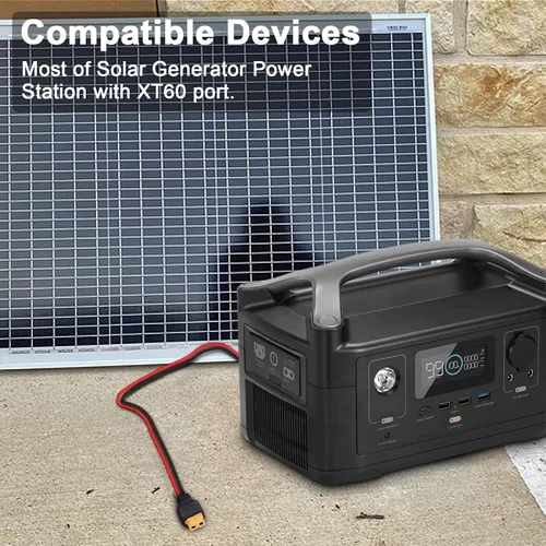 Miniatura 6 de Cable de extensión XT60 para panel solar, RV, batería automotriz, RC, estación de energía portátil, generador solar 12AWG 15 pies 4.5M