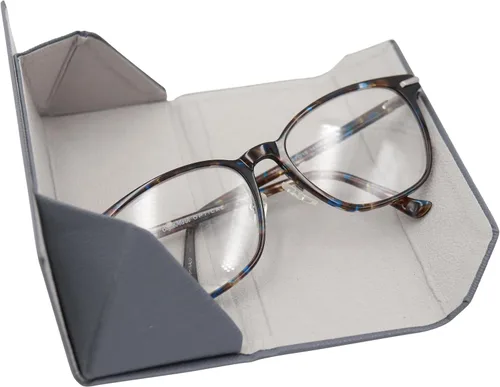 Miniatura 142 de Real Sic Funda para lentes de sol para hombres y mujeres, soporte magnético plegable para lentes de sol, inspirado en el color sólido