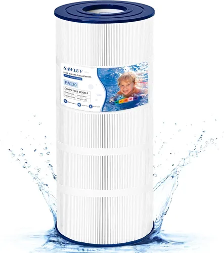 Filtro de piscina PA120 de repuesto compatible con Hay- Ward C1200, CX1200RE, Unicel C-8412, Filbur FC-1293, apto para Waterway Clearwater II 125,