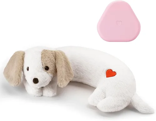 Miniatura 11 de Moropaky Juguete de latido para cachorros, animal de peluche con latido para cachorros, juguete de felpa con latido para cachorros, juguete