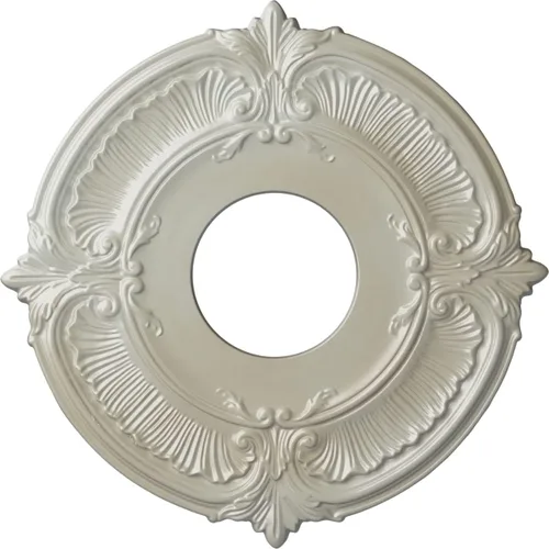 Miniatura 53 de Ekena Millwork CM12ATCGS Medallón de Techo Attica (Se Adapta a Doseles de hasta 3 1/2"), Pátina Verde Cobre Pintada a Mano