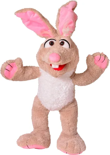 Miniatura 10 de Living Puppets - Conejo Fred de 17 Pulgadas, Marioneta de Mano de Peluche para Niños y Niñas
