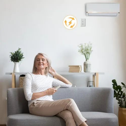 Miniatura 7 de Tondiamo 46 Paquetes de Almohadillas de Aislamiento para Tomacorrientes, Selladores de Placas de Pared para Ahorro de Energía Eléctrica, Aislamiento