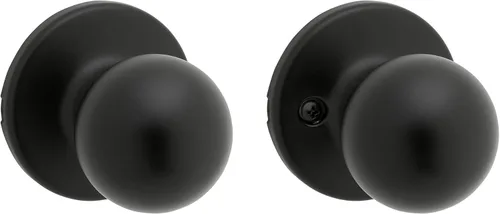 Miniatura 10 de Kwikset Pomo de puerta de entrada Polo con cerradura y llave, manija de puerta exterior con llave segura, pomo de puerta para entrada delantera