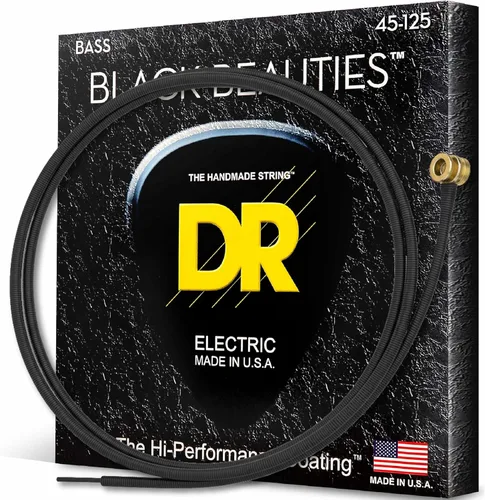 Miniatura 12 de DR Black Beauties Bajo 5 Cuerdas 45-130 (BKB5-130)