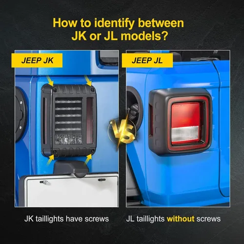 Miniatura 8 de SUPAREE Luz de Freno de Llanta de Repuesto Compatible con Jeep Wrangler 2007-2017 JK JKU YJ TJ, Plug and Play 4ta Tercera Luz de Freno Trasera LED