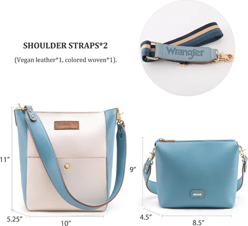 Miniatura 6 de Wrangler Bolsos de hombro para mujer con correa de guitarra