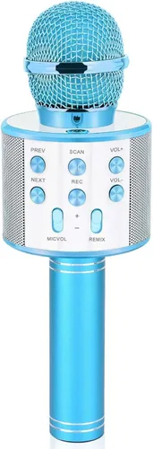 Miniatura 11 de Juguetes para niñas de 5 a 12 años, micrófono inalámbrico Bluetooth de karaoke para niños, juguetes populares para niños de 5, 6, 7, 8, 9, 10, 11