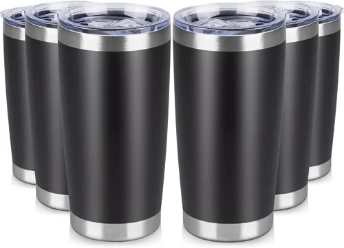 Miniatura 15 de Vaso Térmico de 20 oz de Acero Inoxidable Vasos Térmicos a Granel con Tapa Aislamiento de Doble Pared Tazas de Café Térmicas para Bebidas Calientes
