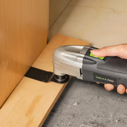 Miniatura 9 de GALAX PRO Multiherramienta oscilante 22000 OPM 2.0A, ángulo oscilante de 3 grados con 3 hojas de sierra, 1 placa de lijado de hoja semicírcula, 6