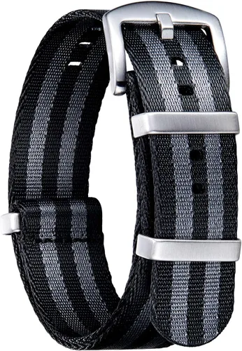 Correas de reloj de repuesto de nailon balístico de alta calidad de NATO G10, con hebilla de acero inoxidable, para hombres y mujeres, 0.709