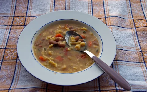 Miniatura 5 de Frijoles pintos enteros secos orgánicos frescos, frijoles pinto, crudos sin OMG veganos a granel (1 libra)