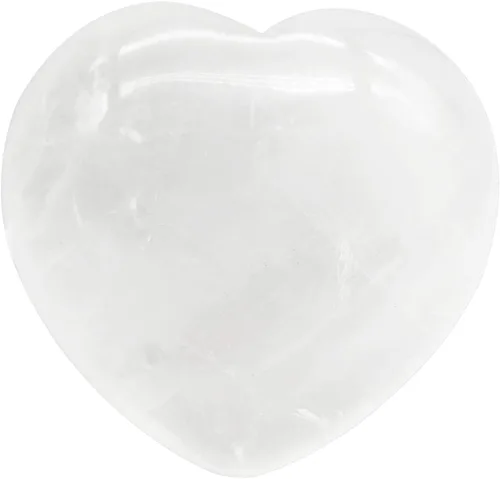 Miniatura 10 de Fekuar Piedra de palma de bolsillo de corazón de cuarzo rosa natural, cristal curativo, romántico amor, piedras de preocupación de energía, Cristal