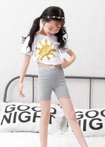 Miniatura 5 de CHUNG Pantalones cortos de baile para niñas pequeñas y grandes, para usar debajo del vestido, falda, uniforme escolar, 4 unidades, 2-9 años