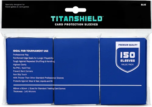 Miniatura 10 de TitanShield Fundas Premium para Cartas Compatibles con Pokémon, One Piece, Lorcana, Flesh & Blood, y Magic The Gathering MTG
