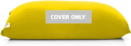 Miniatura 3 de Yogibo Funda de repuesto para puf corto, extraíble, lavable, color marrón