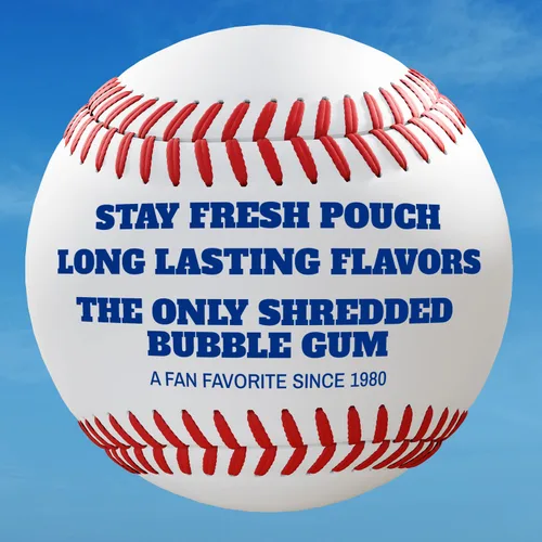 Miniatura 6 de Big League Chew Big Rally Blue - Goma de mascar de frambuesa azul intenso Perfecto para juegos de béisbol, equipos, concesiones, fiestas y más
