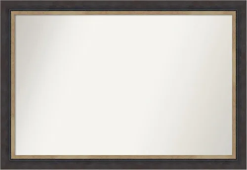 Miniatura 17 de Amanti Art Espejo personalizado, espejo de baño negro Astor, espejo de pared o espejo de tocador de baño sobre el fregadero (25 x 25 pulgadas)