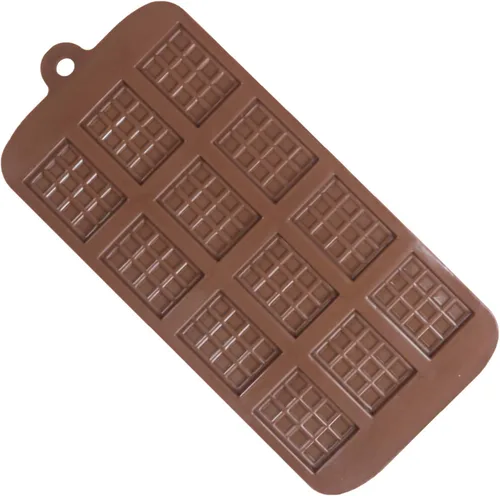 Miniatura 7 de DIY 12 moldes de silicona para chocolate romper aparte chocolate proteína caramelo molde de chocolate herramientas para hornear chocolate