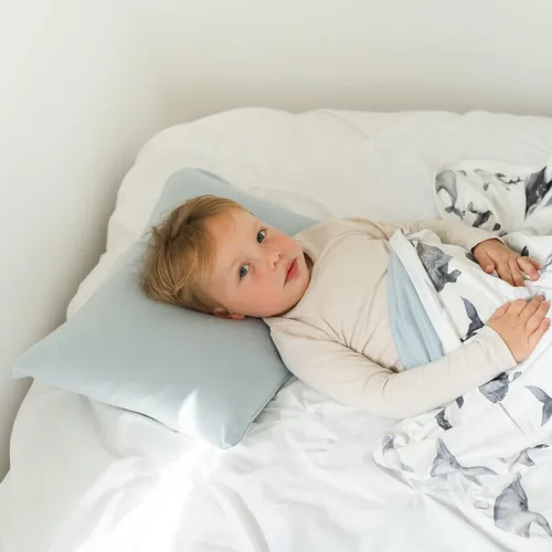 Miniatura 5 de Pobibaby - Paquete de 2 fundas de almohada de alta calidad para niños pequeños de 13 x 18 pulgadas - Tejido de jersey ultrasuave - Almohada