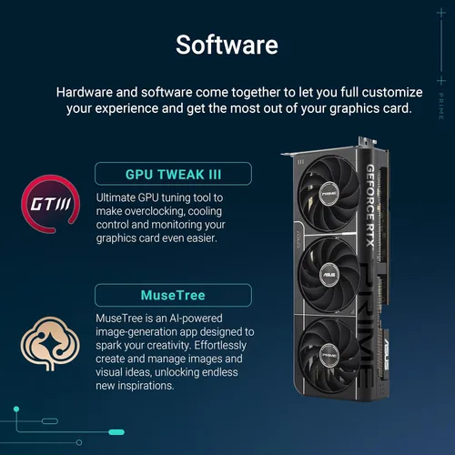 Miniatura 7 de ASUS Dual GeForce RTX™ 4070 EVO OC Edition 12GB GDDR6X está diseñada para amplia compatibilidad, con un diseño de 2.5 ranuras, diseño de ventilador