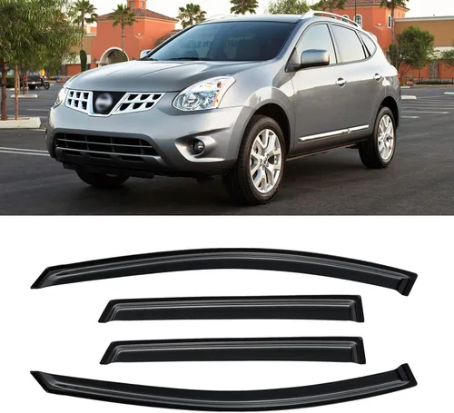 Miniatura 83 de Visera de ventana para Honda Civic 2022-2025, protectores de lluvia de canal exterior, escudos, deflector de ventilación, sombra, viento, humo