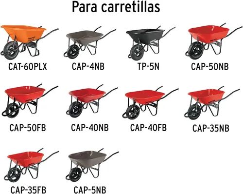 Miniatura 3 de Piezas de repuesto Juego de soportes de eje para carretillas