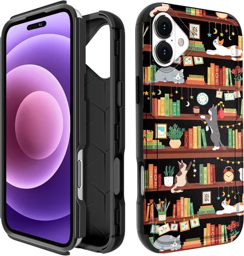 Miniatura 62 de para iPhone 11 - Funda para mujeres y niñas, diseño único estético, mariposa azul kawaii para adolescentes, funda protectora resistente, dura, a