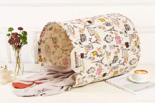 Miniatura 7 de Cesto de ropa sucia Merdes plegable e impermeable de 19.7 in, canasta para ropa sucia de lavandería, contenedor de almacenamiento para ropa de cama