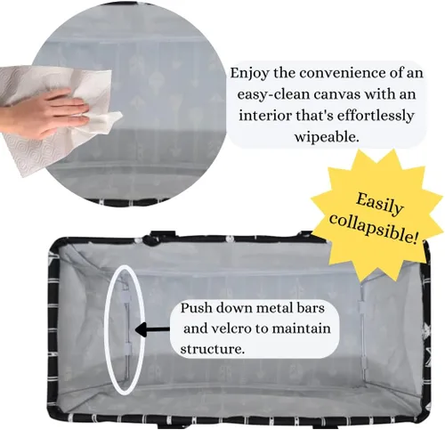 Miniatura 193 de NGIL Bolsa de comestibles reutilizable extra grande plegable de gran tamaño para comestibles, almacenamiento, picnic, playa, Bronco-negro occidental