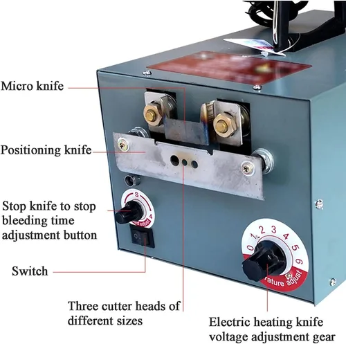Miniatura 4 de Debeak eléctrico de aves de corral, máquina de corte de pico de aves de corral, máquina de eliminación de pico de pollo, 0-4 segundos para detener