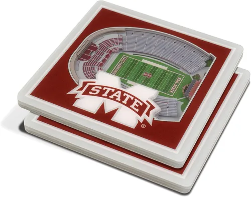 Miniatura 13 de YouTheFan NCAA - Posavasos con vista de estadio en 3D