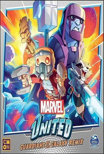 Marvel United Guardians of The Galaxy Remix Expansion | Juego de miniaturas de mesa | Juego cooperativo para adultos y niños | A partir de 14 años |