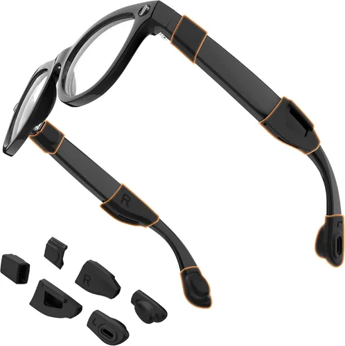 HiBloks Cubierta de silicona impermeable y agarre para gafas para Ray-Ban Meta