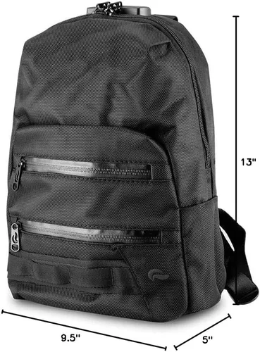 Miniatura 9 de Skunk Mini mochila a prueba de olores, Negro -, Mochila