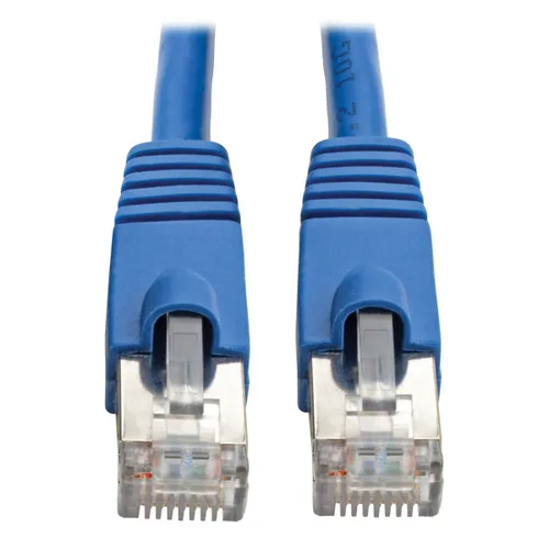 Miniatura 35 de Tripp Lite Cable Ethernet Cat6a 10G, cable de conexión de red STP moldeado sin enganches (RJ45 M/M), negro, 35 pies/34.8 ft, garantía
