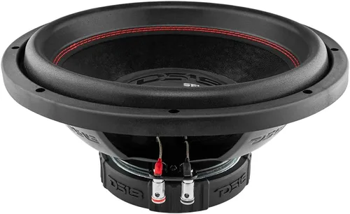 Miniatura 5 de DS18 SLC12S - Altavoz de audio para subwoofer para automóvil, cono de fibra de vidrio de 12 pulgadas, canasta de acero negro, bobina de voz única