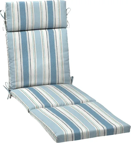 Miniatura 21 de ARDEN - Cojín para tumbona para exteriores, 21 x 72 pulgadas, resistente a la intemperie, a la lluvia y a la decoloración, para tumbona Aqua Leala