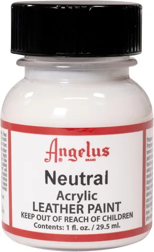 Pinturas para cuero de Angelus, Neutral, 1 Ounce neutro