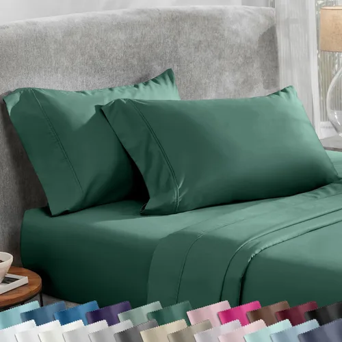 Miniatura 28 de Fundas de almohada de algodón de 400 hilos 22 - rosa