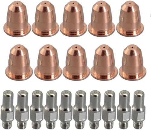 Miniatura 7 de RIVERWELD PR0110 Electrodo de plasma PD0116-08 Punta 0.8 y PC0116 Fit S45 Plasma Cutter Torch