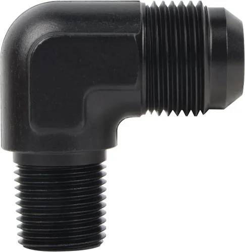 Miniatura 61 de EVIL ENERGY Adaptador de ajuste de 6AN a 3/8" NPT macho de 90 grados, aluminio
