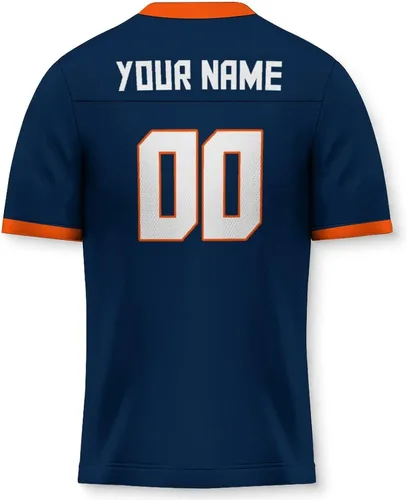 Miniatura 2 de Camiseta de fútbol personalizada,Uniforme de fútbol sólido de silueta de ciudad,Camiseta de moda de regalo para fanáticos del fútbol Añadir