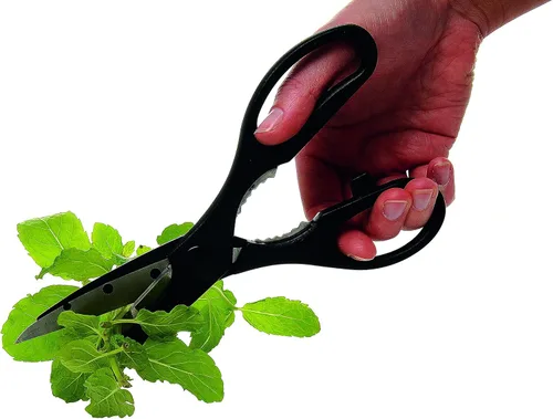 Miniatura 4 de KitchenCraft KCSCISSORMP - Tijeras de cocina y abrebotellas, acero inoxidable, 8.3 in, color negro