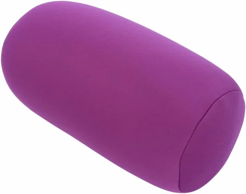 Miniatura 9 de ECYC Mini rollo almohada conveniente viaje azul almohadas micro talón cojín trasero, 11.8x6.3 in
