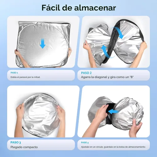 Miniatura 6 de KUST Parasol para parabrisas para Toyota RAV4 2019-2021 2022 2023 2024 2025, accesorios de ventana, cubierta de visera solar, plegable, bloquea