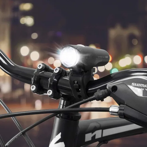 Miniatura 7 de Luces de Bicicleta BV, Super Brillantes con 5 Faros LED Delanteros y 3 Traseros, Luces de Bicicleta para Montar de Noche con Liberación Rápida, Set