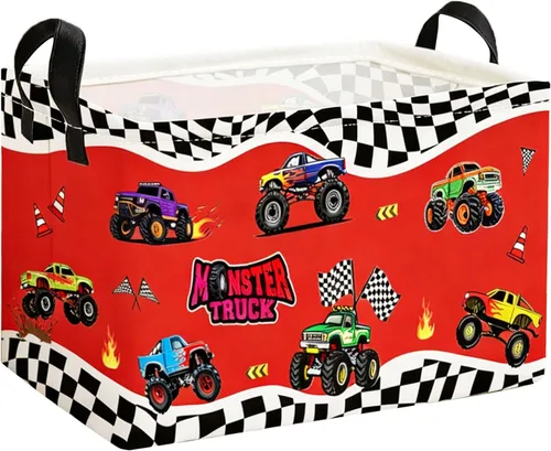 Miniatura 11 de Essme Cestas Rectangulares para Niños Cestas para Niños, Contenedores de Almacenamiento de Animales con Asas para Decoración de Habitación de Niños